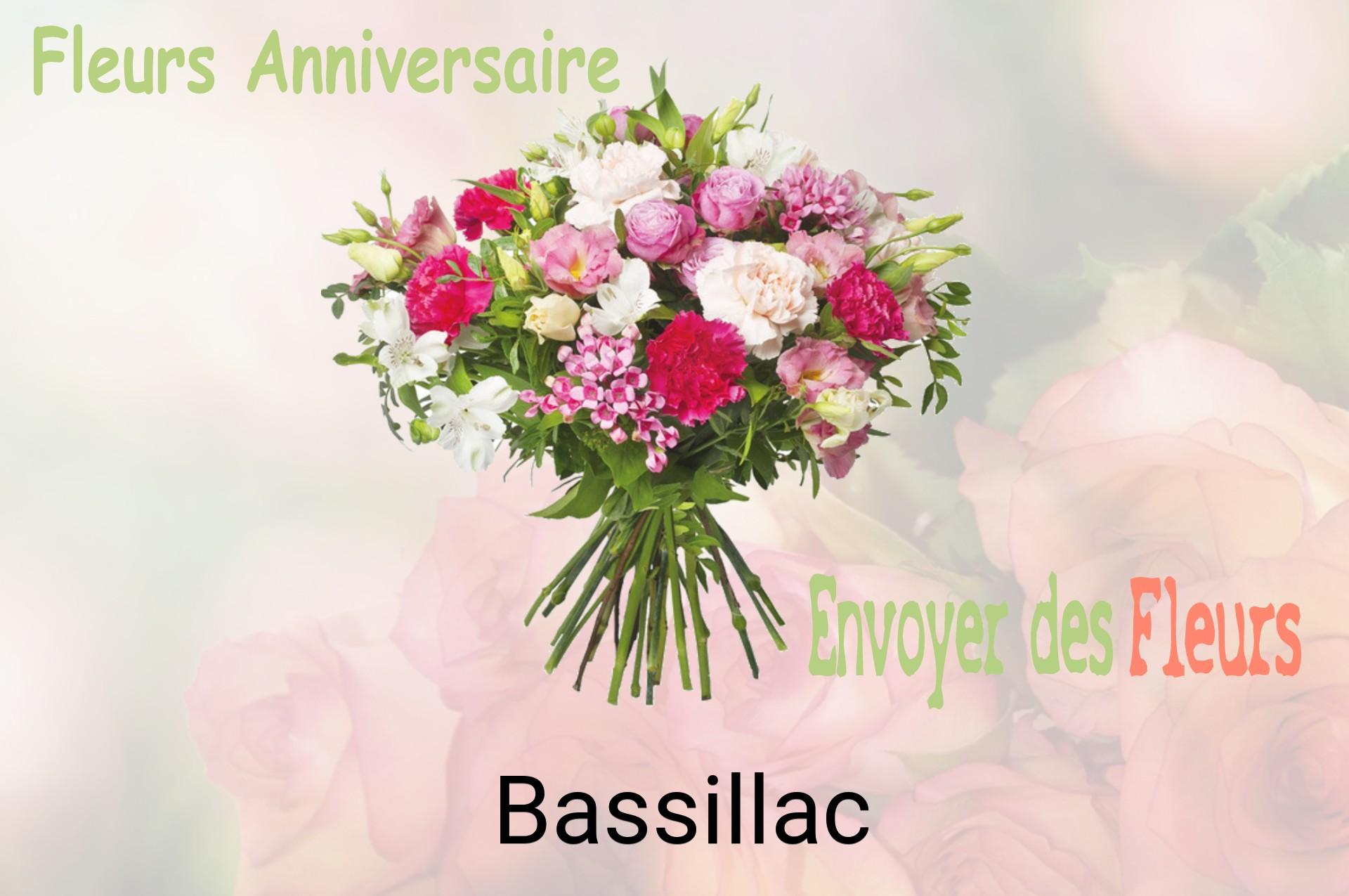 Bouquet de fleurs d’anniversaire livré à Bassillac